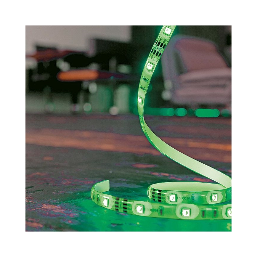 Leuchten Direkt 1210-70-BH - LED RGB Himmennettävä nauha TEANIA 3m 16,2W/12/230V + kauko-ohjain