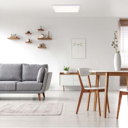 Leuchten Direkt 12200-16 - LED-kattovalo FLAT LED/17W/230V