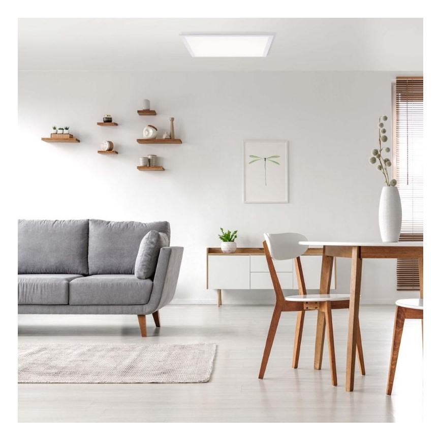 Leuchten Direkt 12200-16 - LED-kattovalo FLAT LED/17W/230V