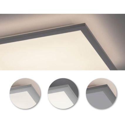 Leuchten Direkt 12201-16 - LED-kattovalo FLAT LED/22W/230V