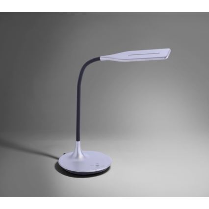 Leuchten Direkt 13061-21 - LED Kosketushimmennettävä pöytälamppu RAFAEL LED/5W/230V 2700-6000K silver