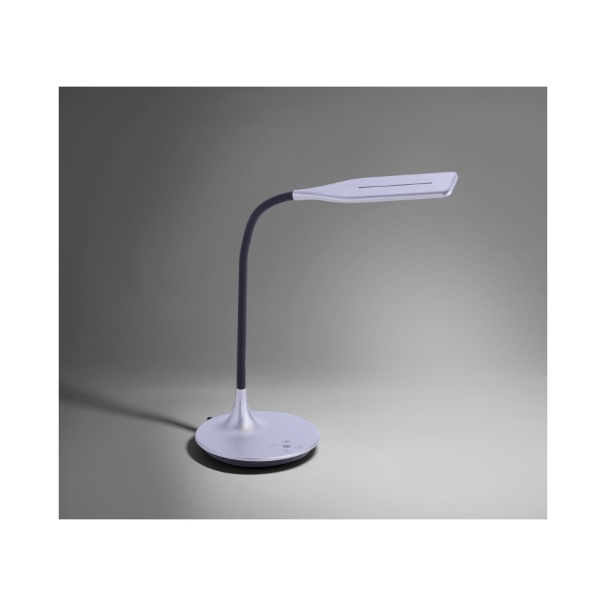 Leuchten Direkt 13061-21 - LED Kosketushimmennettävä pöytälamppu RAFAEL LED/5W/230V 2700-6000K silver