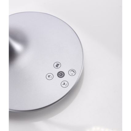 Leuchten Direkt 13061-21 - LED Kosketushimmennettävä pöytälamppu RAFAEL LED/5W/230V 2700-6000K silver