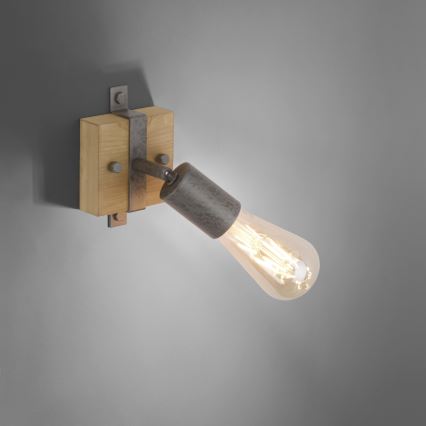 Leuchten Direkt 13471-79 - Seinävalaisin SLAT 1xE27/40W/230V