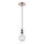 Leuchten Direkt 13570-20 - Kattokruunu johdossa DIY 1xE27/60W/230V kupari