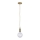 Leuchten Direkt 13570-60 - Kattokruunu johdossa DIY 1xE27/60W/230V messinki