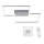 Leuchten Direkt 14017-55 - Himmennettävä LED-kattovalaisin IVEN 2xLED/20W/230V + kauko-ohjaus