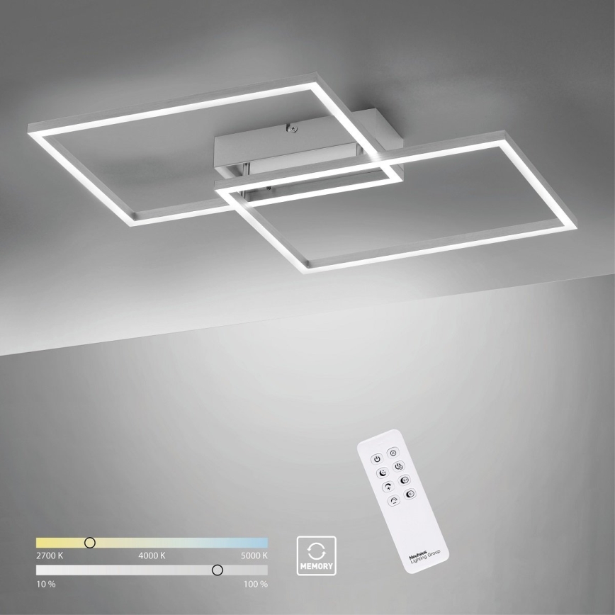 Leuchten Direkt 14018-55 - LED-himmennyskattokruunu IVEN 2xLED/15W/230V