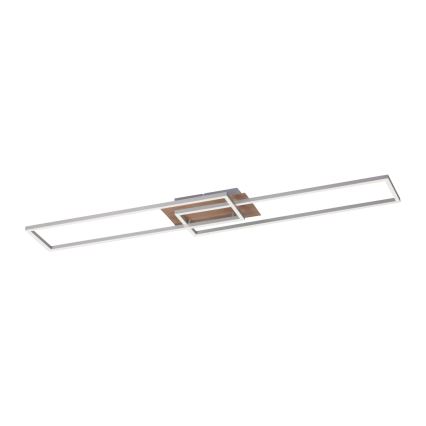 Leuchten Direkt 14019-78 - Himmennettävä LED-kattovalaisin IVEN 2xLED/20W/230V + kauko-ohjaus
