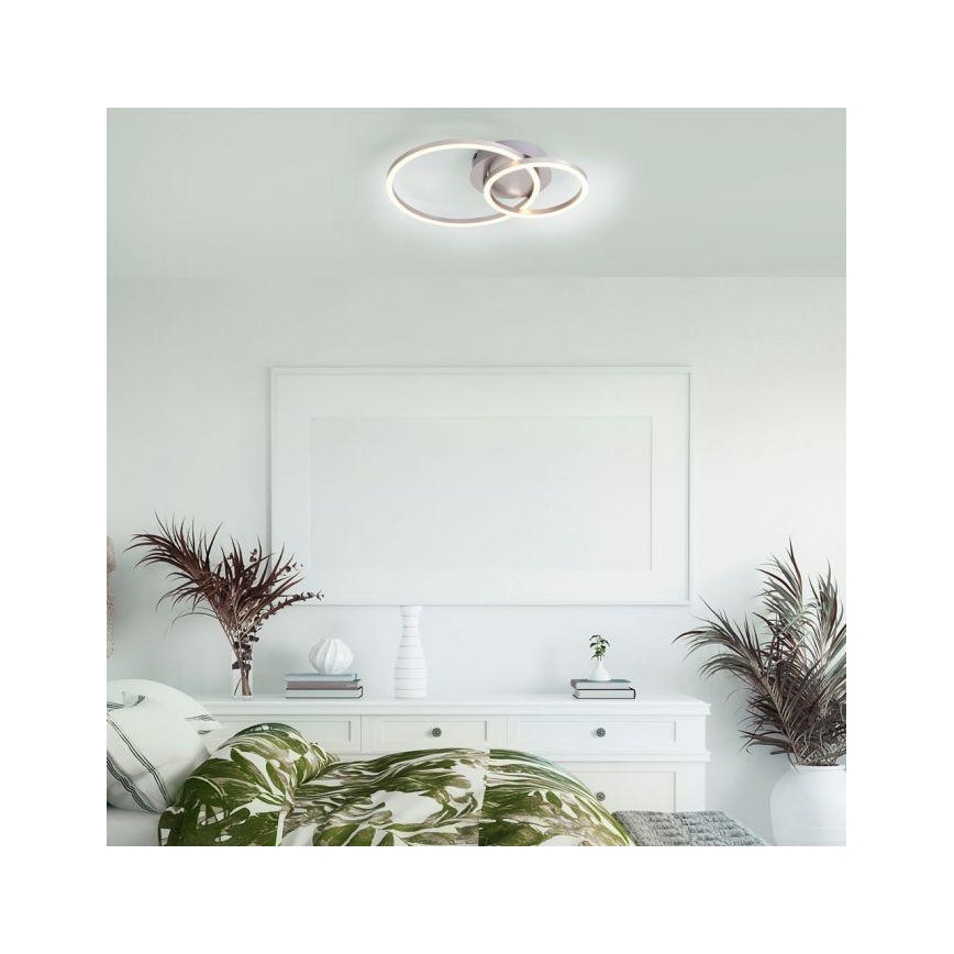 Leuchten Direkt 14021-55 - LED Surface-mounted kattokruunu IVANKA LED/26W/230V