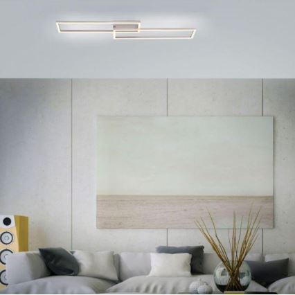 Leuchten Direkt 14023-55 - LED Himmennettävä pinta-asetettava kattokruunu IVEN 2xLED/15,1W/230V