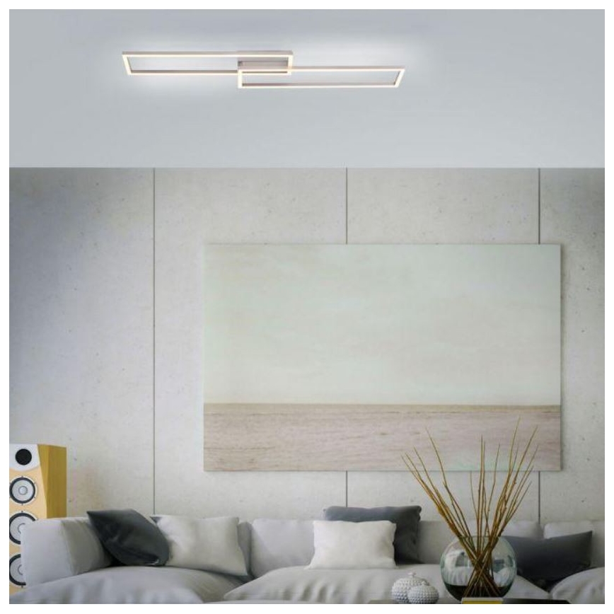 Leuchten Direkt 14023-55 - LED Himmennettävä pinta-asetettava kattokruunu IVEN 2xLED/15,1W/230V