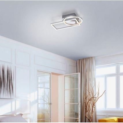 Leuchten Direkt 14031-55 - LED-kattovalo IVEN LED/18W/230V