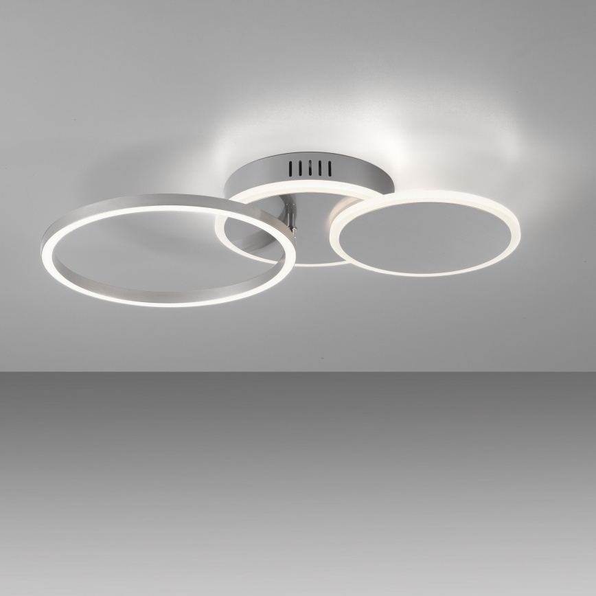 Leuchten Direkt 14116-55 - LED-kattovalaisin SEVENT LED/25,5W/230V mattakromi