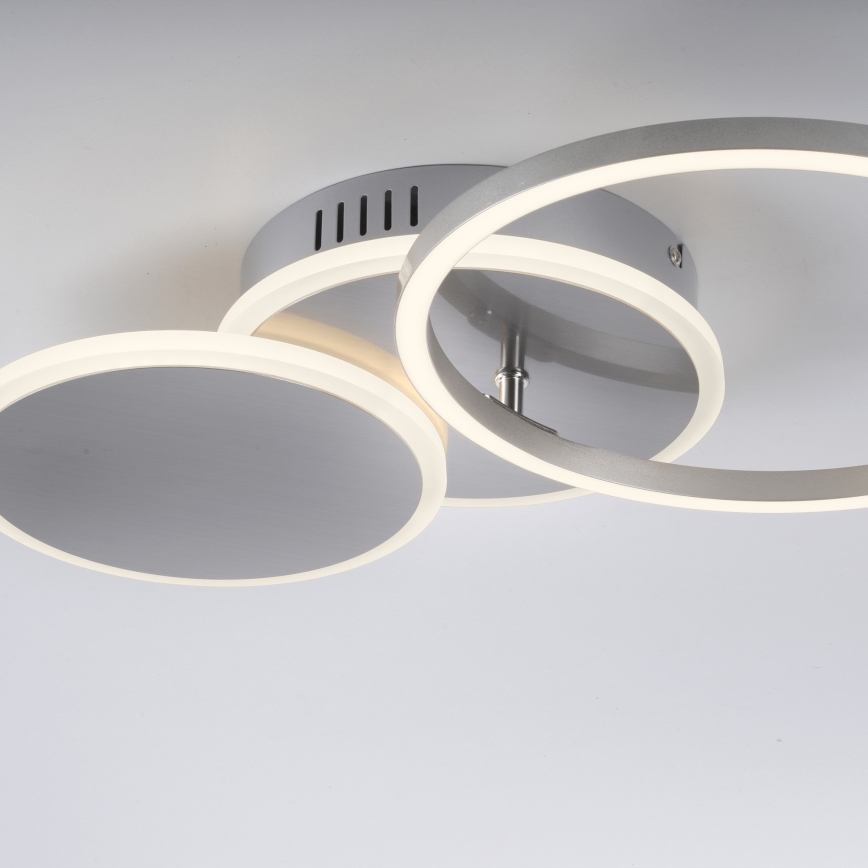 Leuchten Direkt 14116-55 - LED-kattovalaisin SEVENT LED/25,5W/230V mattakromi