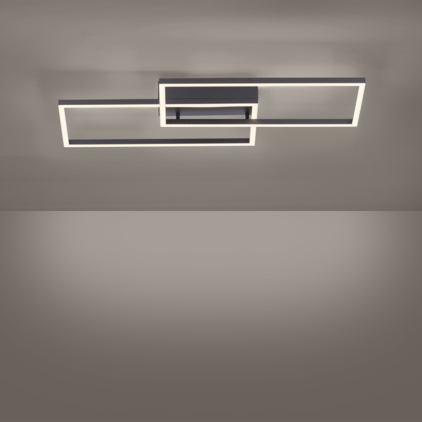 Leuchten Direkt 14140-18 - Himmennettävä LED-kattovalaisin IVEN 2xLED/13,5W/230V + kauko-ohjaus