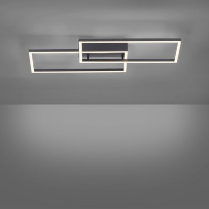 Leuchten Direkt 14140-18 - Himmennettävä LED-kattovalaisin IVEN 2xLED/13,5W/230V + kauko-ohjaus