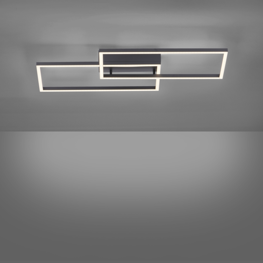 Leuchten Direkt 14140-18 - Himmennettävä LED-kattovalaisin IVEN 2xLED/13,5W/230V + kauko-ohjaus