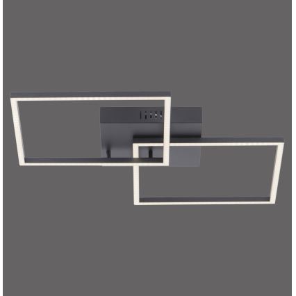 Leuchten Direkt 14141-18 - Himmennettävä LED-kattovalaisin IVEN 2xLED/14W/230V + kauko-ohjaus