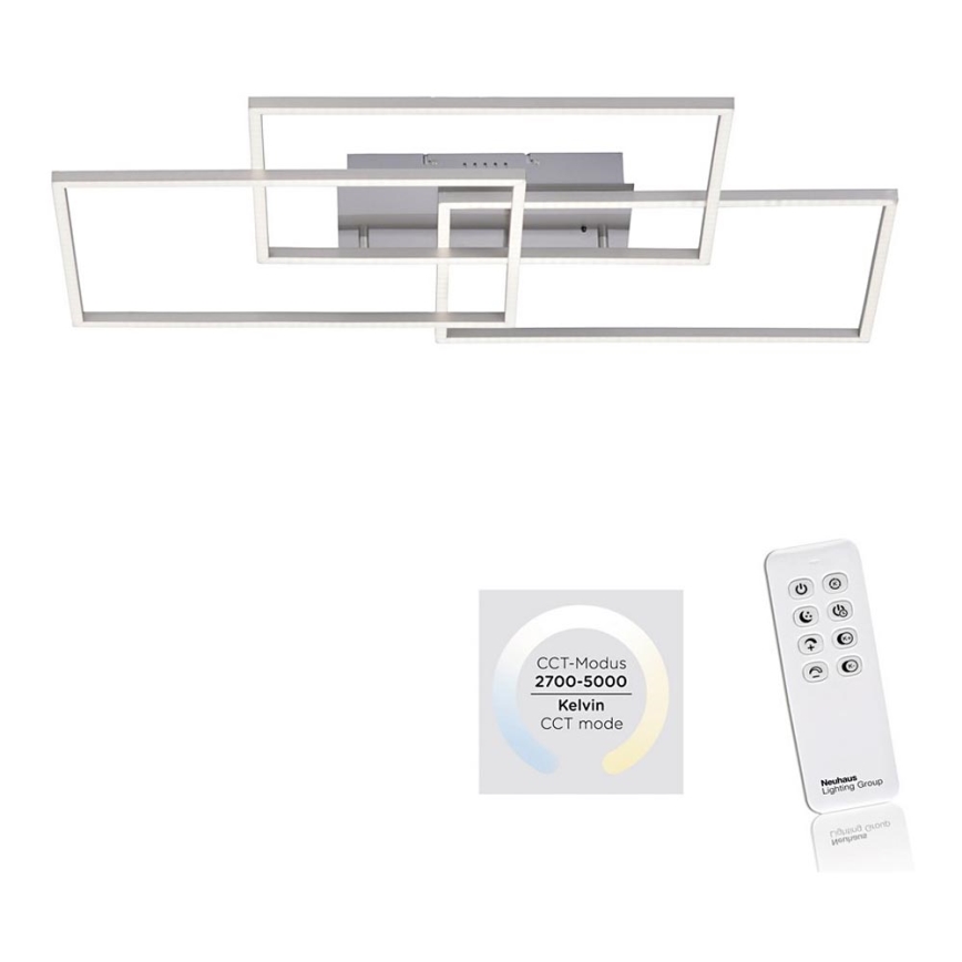 Leuchten Direkt 14150-55 - Himmennettävä LED-kattovalaisin IVEN 3xLED/13W/230V + kauko-ohjaus