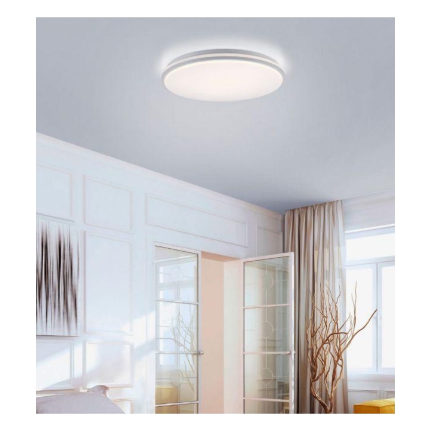 Leuchten Direkt 14208-16 - LED Himmennettävä kattovalo COLIN LED/18W/230V