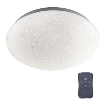 Leuchten Direkt 14241-16 - LED RGB Himmennettävä kattovalo SKYLER LED/5,6W/230V + kauko-ohjain