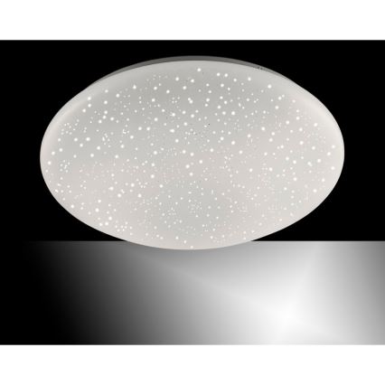 Leuchten Direkt 14242-16 - LED RGB Himmennettävä kattovalo SKYLER LED/18W/230V + kauko-ohjain