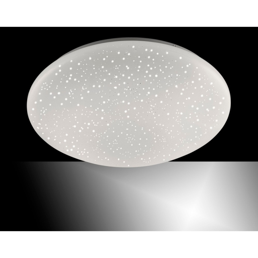 Leuchten Direkt 14242-16 - LED RGB Himmennettävä kattovalo SKYLER LED/18W/230V + kauko-ohjain