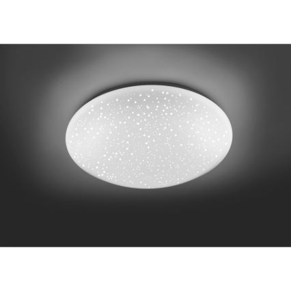 Leuchten Direkt 14242-16 - LED RGB Himmennettävä kattovalo SKYLER LED/18W/230V + kauko-ohjain