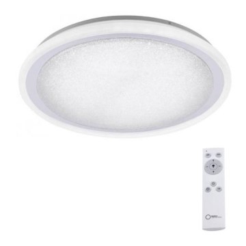 Leuchten Direkt 14336-17 - LED Himmennettävä kattovalo MEDINA LED/40W/230V 3000-5000K + kauko-ohjain