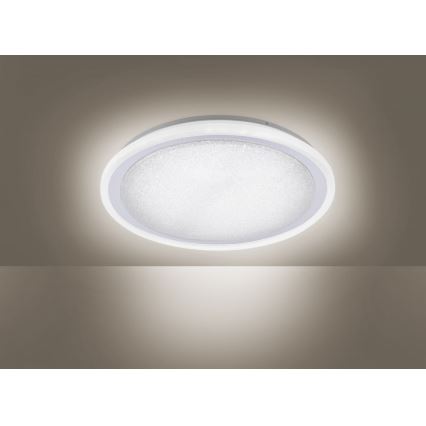 Leuchten Direkt 14336-17 - LED Himmennettävä kattovalo MEDINA LED/40W/230V 3000-5000K + kauko-ohjain