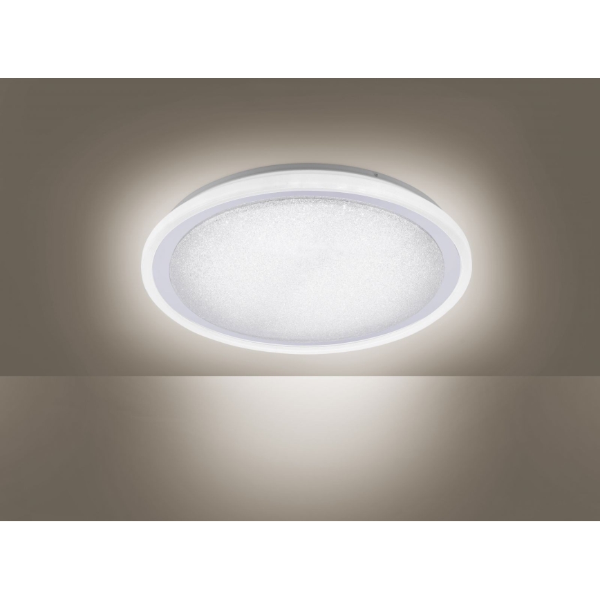 Leuchten Direkt 14336-17 - LED Himmennettävä kattovalo MEDINA LED/40W/230V 3000-5000K + kauko-ohjain