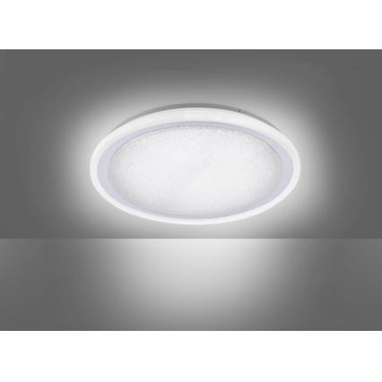 Leuchten Direkt 14336-17 - LED Himmennettävä kattovalo MEDINA LED/40W/230V 3000-5000K + kauko-ohjain