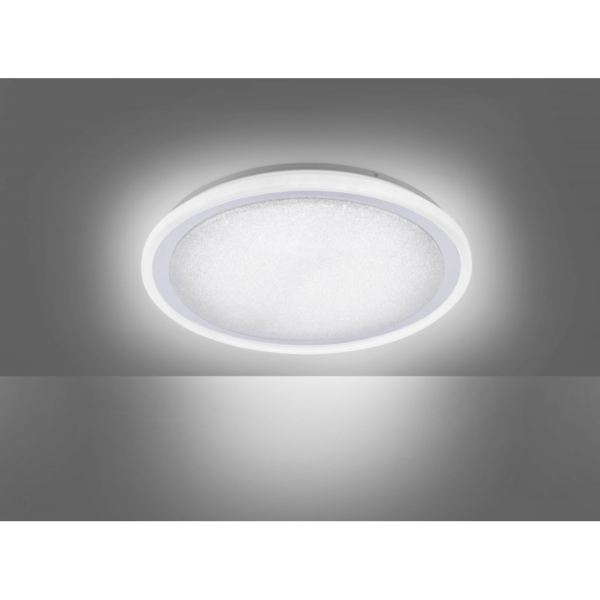 Leuchten Direkt 14336-17 - LED Himmennettävä kattovalo MEDINA LED/40W/230V 3000-5000K + kauko-ohjain