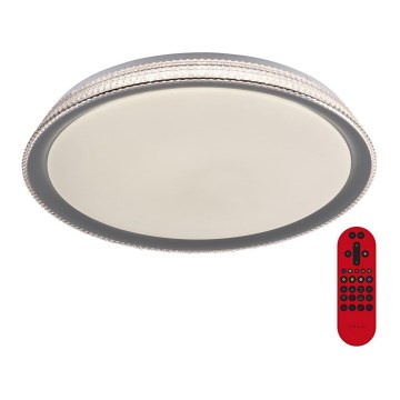 Leuchten Direkt 14339-21 - LED RGB Himmennettävä kattovalo KARI LED/37W/230V Tuya 2700-5000K + kauko-ohjain