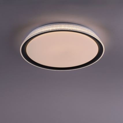Leuchten Direkt 14339-21 - LED RGB Himmennettävä kattovalo KARI LED/37W/230V Tuya 2700-5000K + kauko-ohjain
