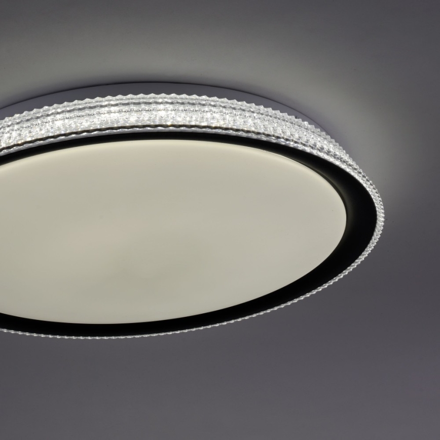 Leuchten Direkt 14339-21 - LED RGB Himmennettävä kattovalo KARI LED/37W/230V Tuya 2700-5000K + kauko-ohjain
