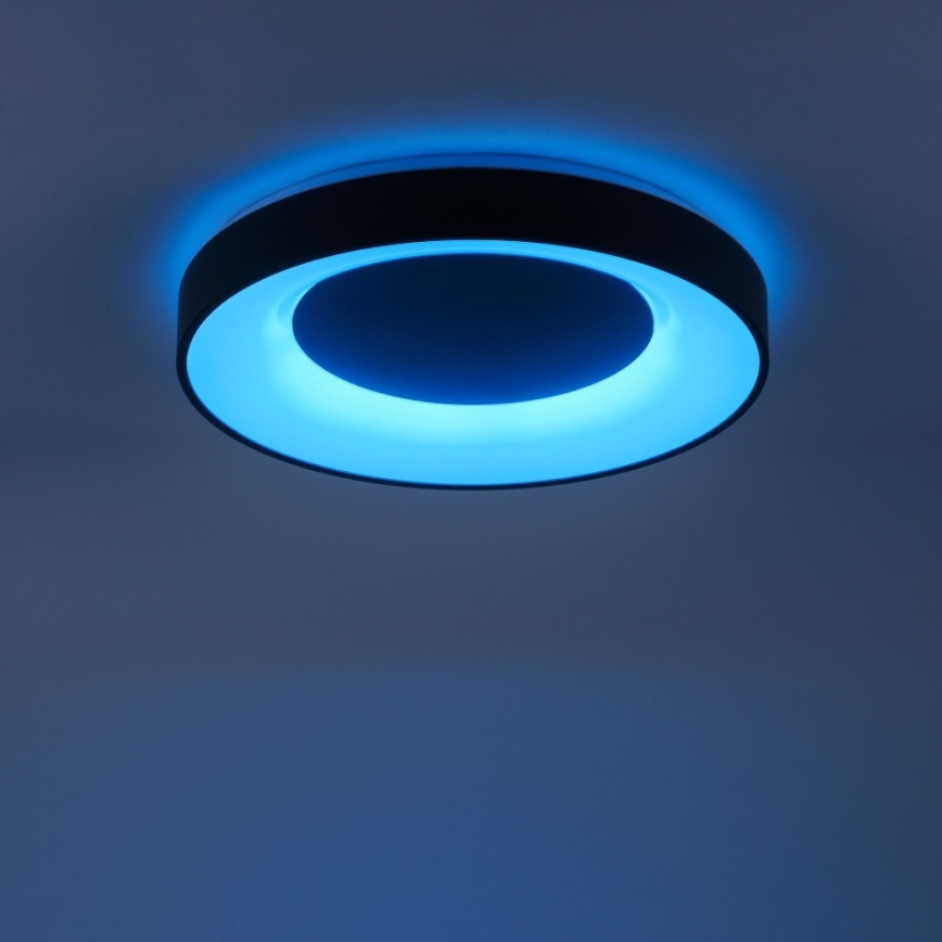 Leuchten Direkt 14346-18 -LED RGB Himmennettävä kattovalo  ANIKA LED/26,5W/230V Tuya 2700-5000K + kauko-ohjain