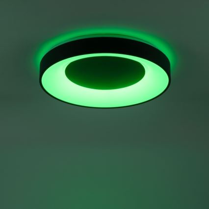 Leuchten Direkt 14346-18 -LED RGB Himmennettävä kattovalo  ANIKA LED/26,5W/230V Tuya 2700-5000K + kauko-ohjain