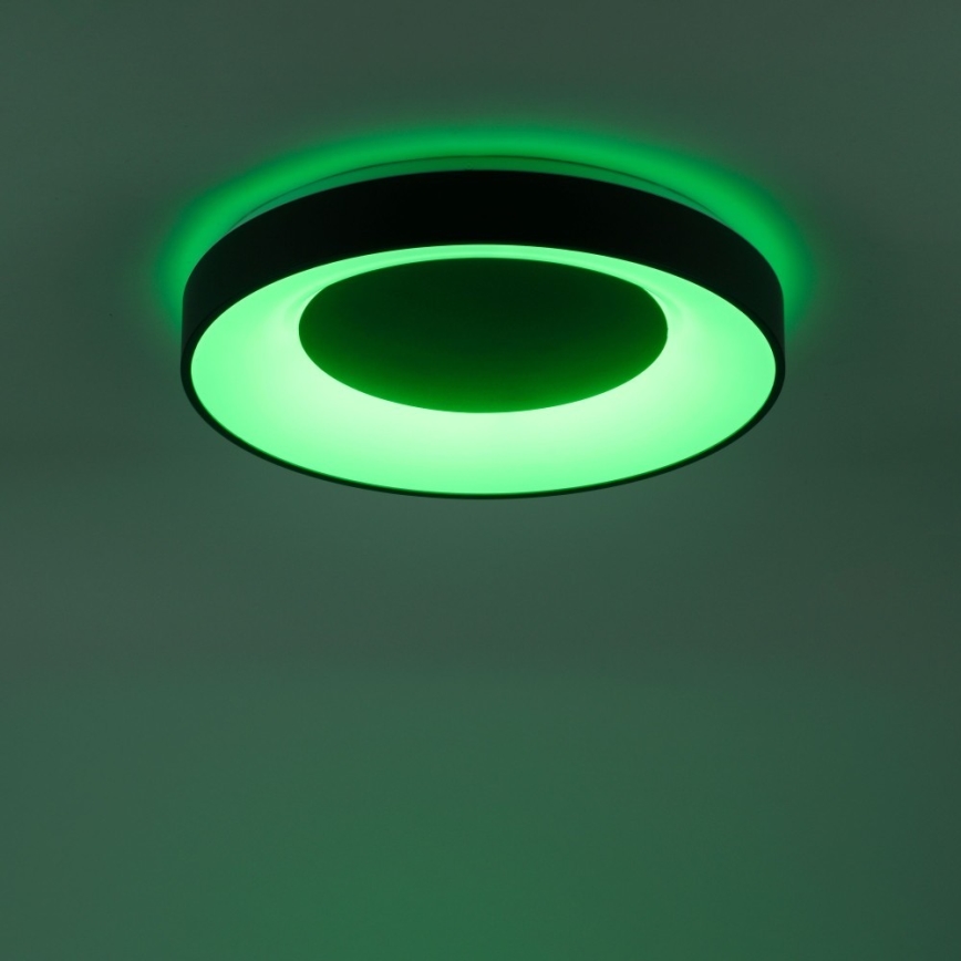 Leuchten Direkt 14346-18 -LED RGB Himmennettävä kattovalo  ANIKA LED/26,5W/230V Tuya 2700-5000K + kauko-ohjain