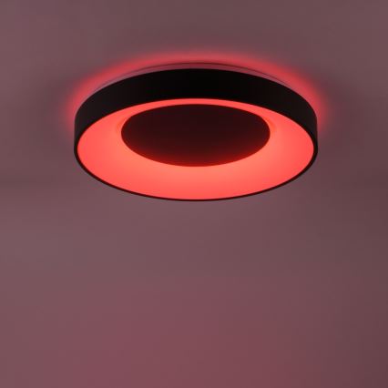 Leuchten Direkt 14346-18 -LED RGB Himmennettävä kattovalo  ANIKA LED/26,5W/230V Tuya 2700-5000K + kauko-ohjain