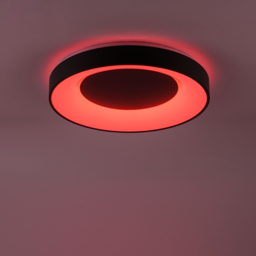 Leuchten Direkt 14346-18 -LED RGB Himmennettävä kattovalo  ANIKA LED/26,5W/230V Tuya 2700-5000K + kauko-ohjain