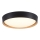 Leuchten Direkt 14347-18 - LED Himmennettävä kattovalaisin EMILIA LED/28,8W/230V musta