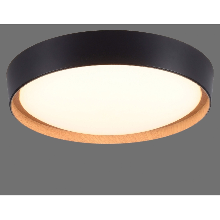 Leuchten Direkt 14347-18 - LED Himmennettävä kattovalaisin EMILIA LED/28,8W/230V musta