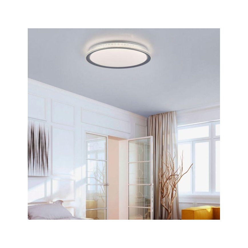 Leuchten Direkt 14359-21 - LED Himmennettävä kattovalo KARI LED/36W/230V