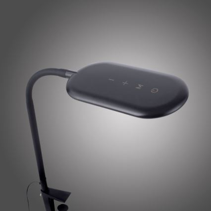 Leuchten Direkt 14404-18-LED Himmennettävä pöytävalaisin pidikkeellä KELLY LED/7W/230V 3000/4000/6000K