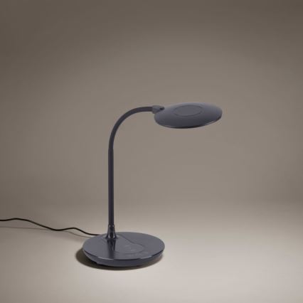 Leuchten Direkt 14416-18 - LED Kosketushimmennettävä pöytävalaisin langattomalla latauksella ASTRID LED/5W/230V 3000/4000/5500K + USB