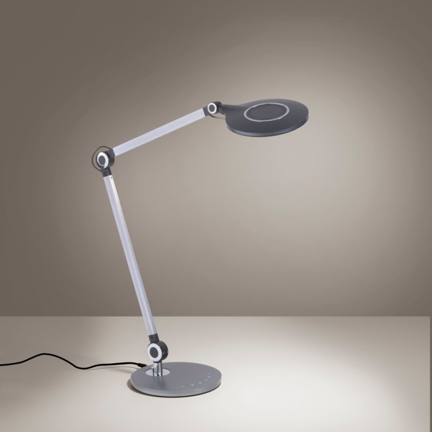 Leuchten Direkt 14418-18 - LED Kosketushimmennettävä pöytälamppu NIKLAS LED/6,6W/230V