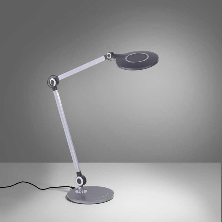 Leuchten Direkt 14418-18 - LED Kosketushimmennettävä pöytälamppu NIKLAS LED/6,6W/230V