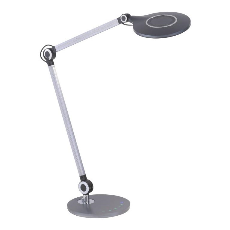 Leuchten Direkt 14418-18 - LED Kosketushimmennettävä pöytälamppu NIKLAS LED/6,6W/230V
